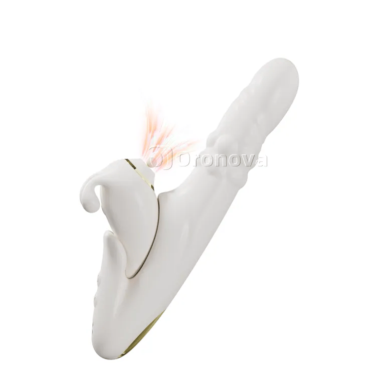 2-in-1 Detachable Suction & Thrusting Vibrator with App Control