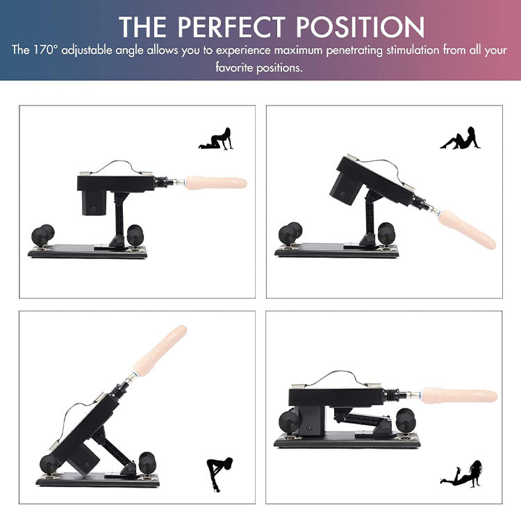 Powerful Dildo Thrusting Machine Set with Adjustable Features