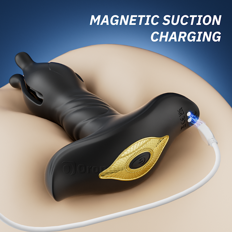 Remote-Controlled Expanding Anal Plug with 9 Vibration and Thrusting Modes