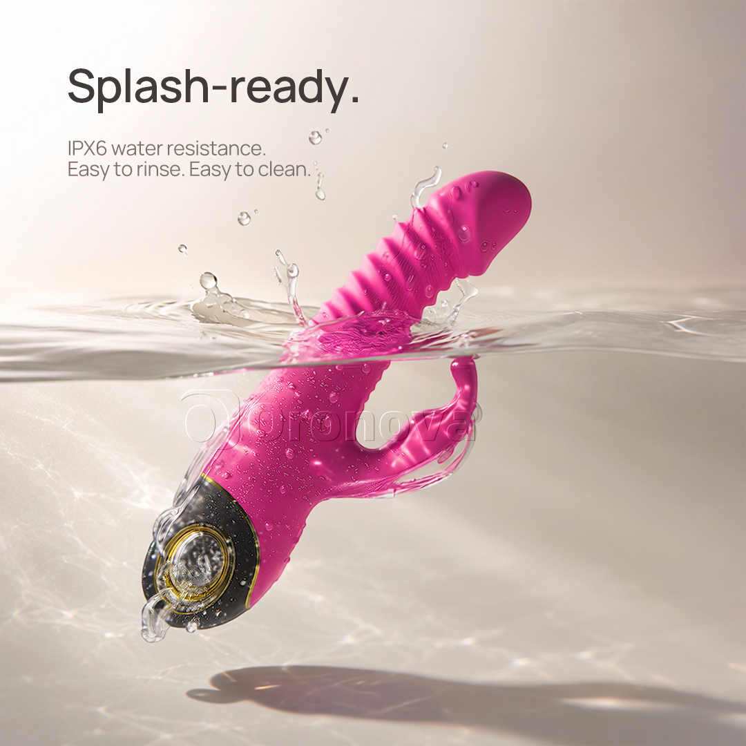3-in-1 Thrusting & Rotating Vibrator with 9 Modes Rotation.Endless Possibilities.