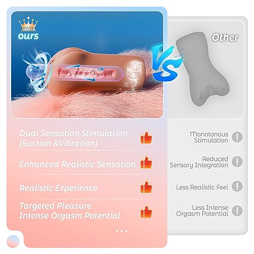 3가지 흡입 패턴과 10가지 진동 설정이 있는 남성용 자위기구