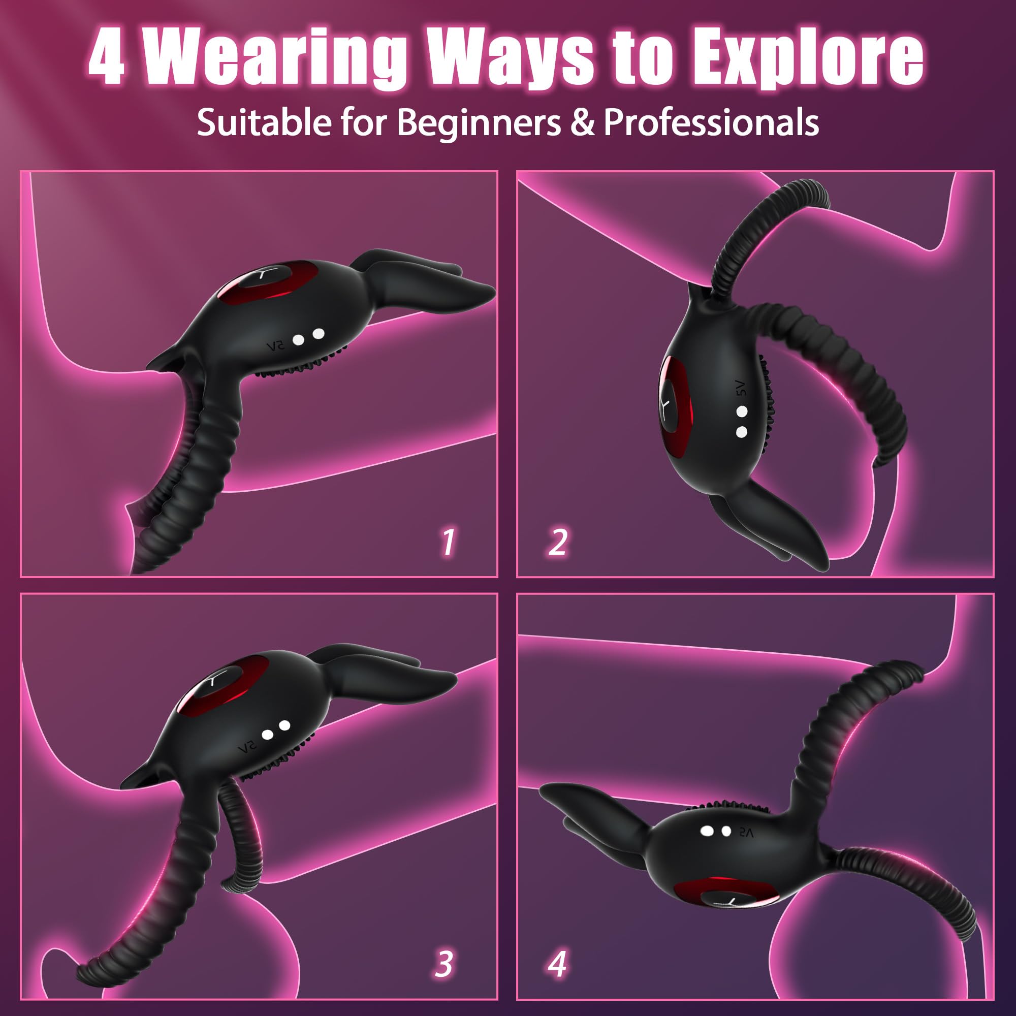 Adjustable Cock Ring with Tailored Fit for Maximum Comfort